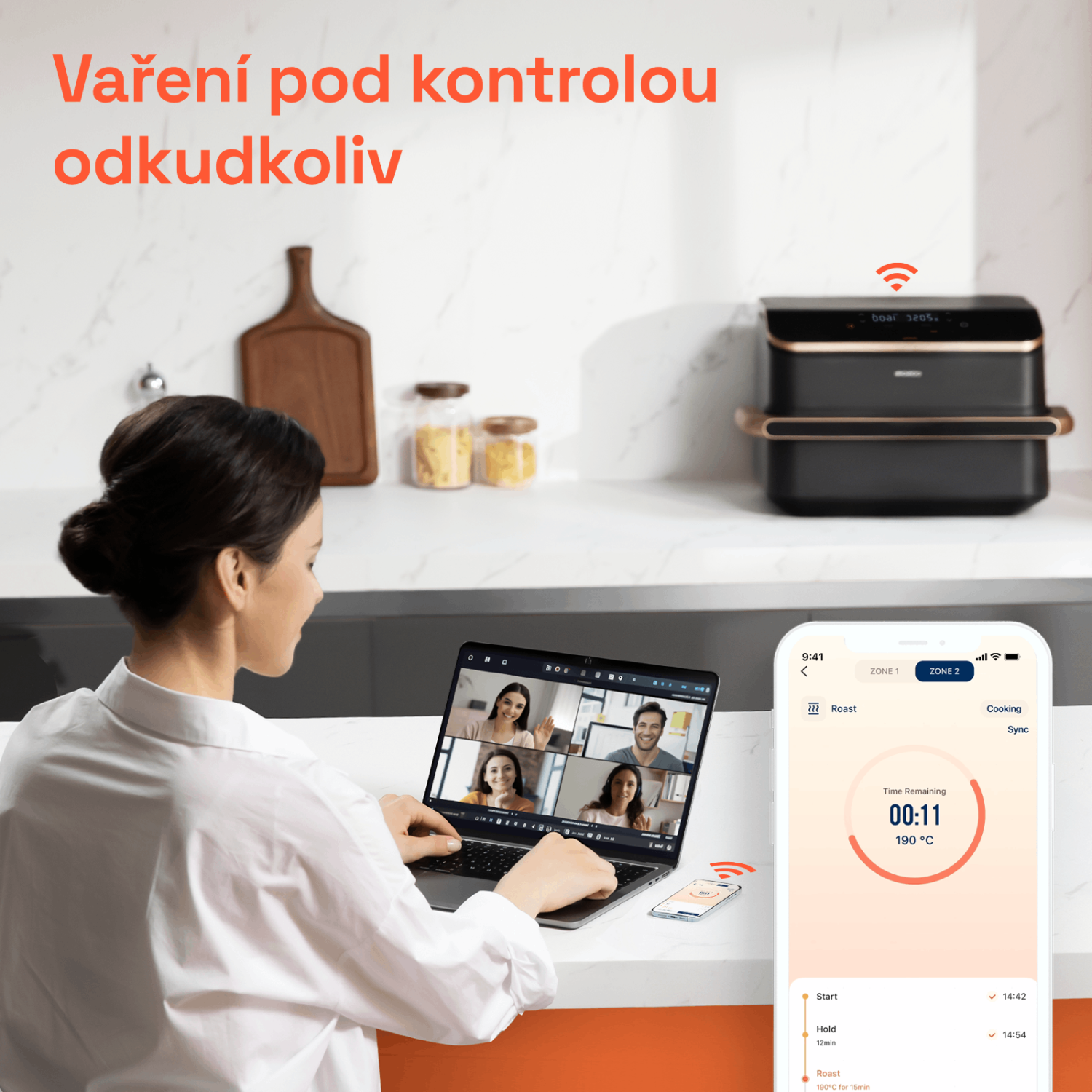 Inteligentné ovládanie cez Wi-Fi a aplikáciu